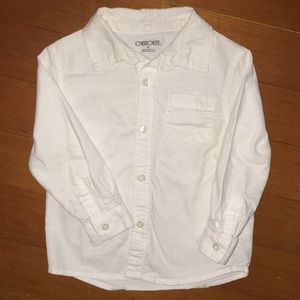 Cherokee Casual White Button Down